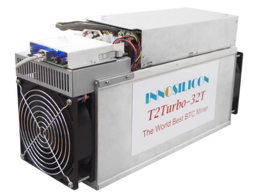 De Mijnwerkers2600w INNOSILICON T2T 32T T2 van tweede Handinnosilicon Asic