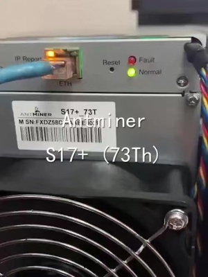 Asic Bitmain Antminer S17+ 73T 3kw S17 plus Mijnwerker 340mm*178mm*304.3mm