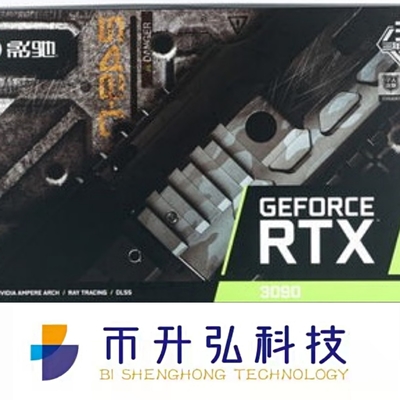 1695MHz mijnbouw Rig Grafische kaart Nvidia GALAX 3090 24GB 10496 CUDA