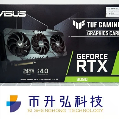De zwarte Mijnbouw Rig Grafische kaart ASUS TUF GeForce RTX 3090 van 24GB ETH
