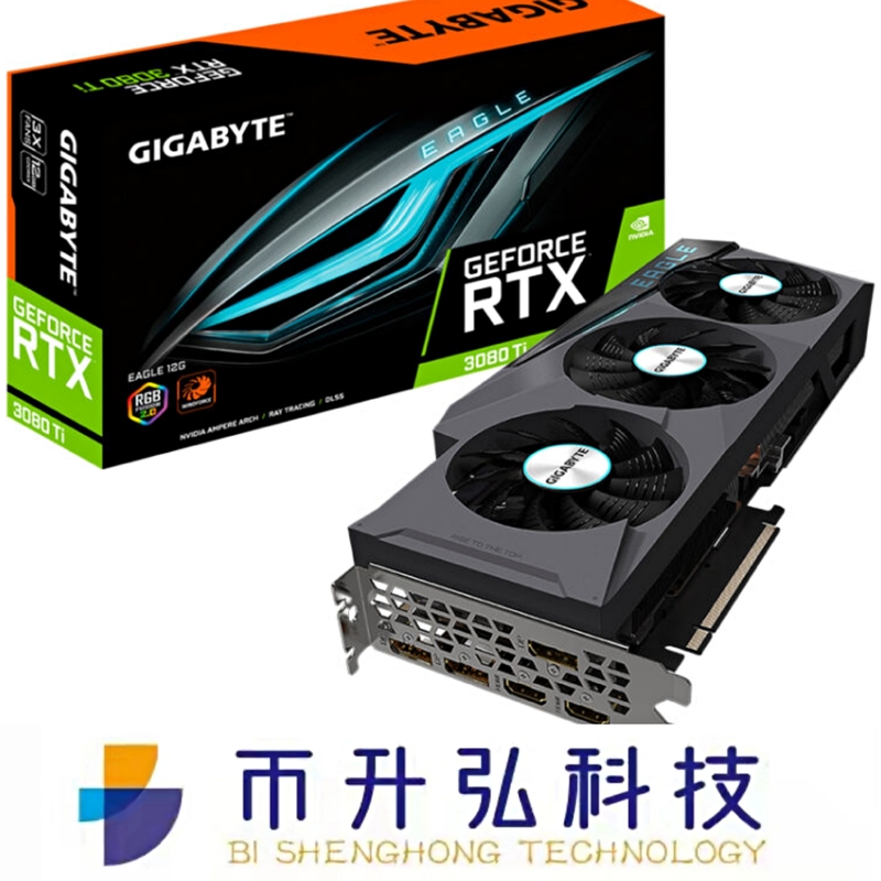 10240 CUDA GIGABYTE GeForce RTX 3080Ti EAGLE 12GB van Mijnbouwrig Grafische kaart GA102
