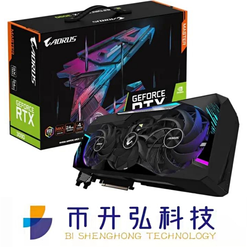 GIGABYTE Aorus GeForce RTX 3090 10496 CUDA 1785MHz DirectX 12 van 24g ETH